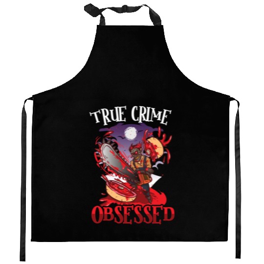 True Crime Murder Spy Crime Interest Gift Idea Kitchen Aprons