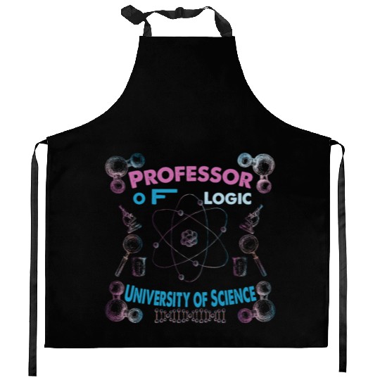 Professor Of Logic University of Science Kitchen Aprons