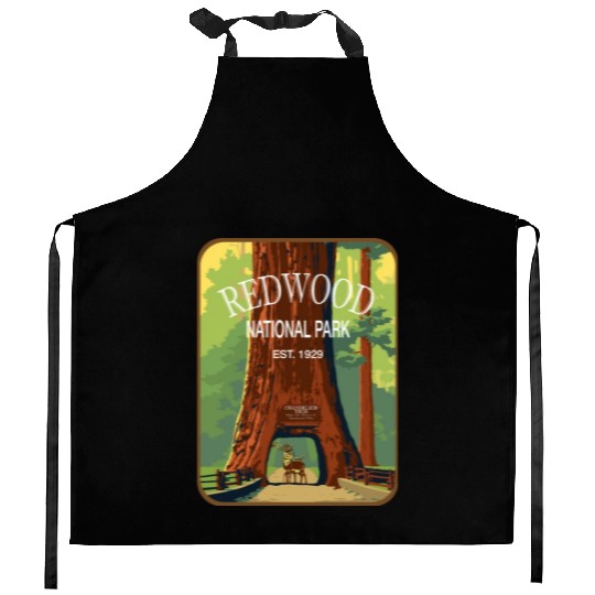 redwood Kitchen Aprons