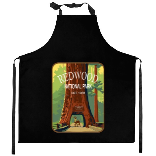 redwood Kitchen Aprons