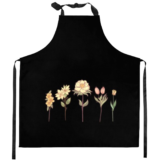 Wildflower, Flowers Plants Botany, Ladies Kitchen Aprons