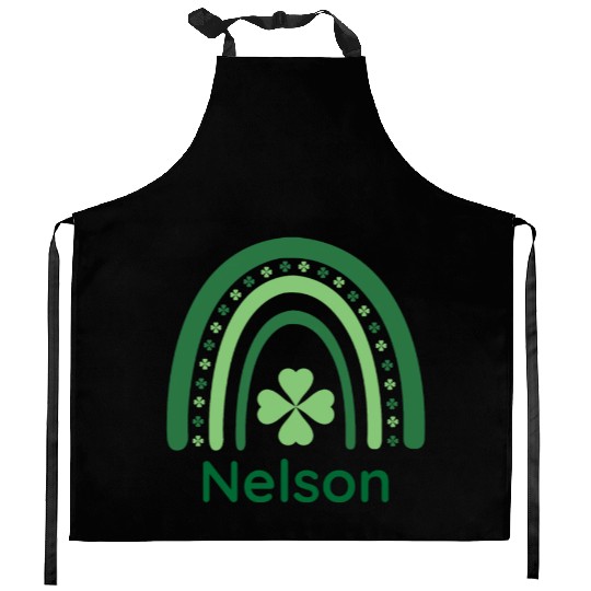 Nelson Clover Charm Boho Rainbow Kitchen Aprons