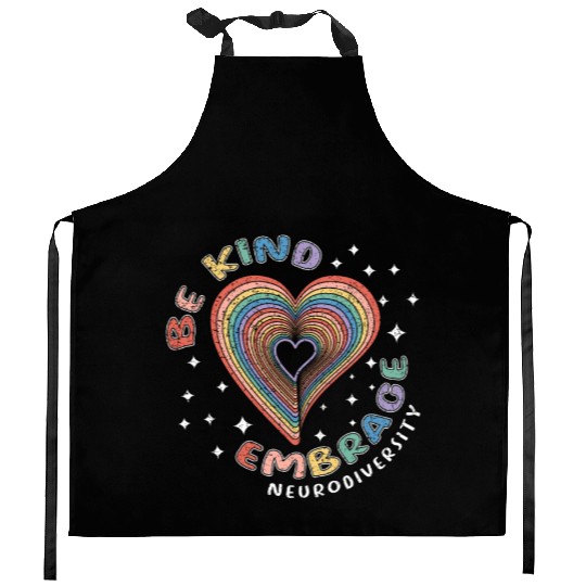 Embrace Neurodiversity Puzzle Autism Awareness Day Kitchen Aprons