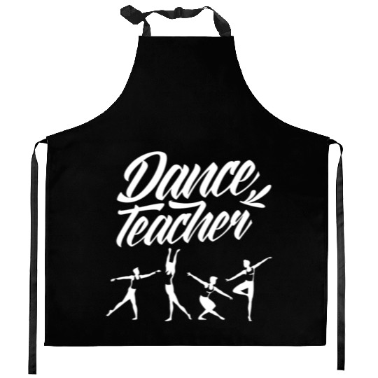 Ballet Dance Teacher Class Teach Dancing Dancer Kitchen Aprons