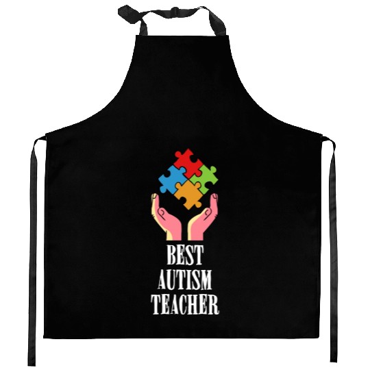 Autism Teacher Kitchen Aprons