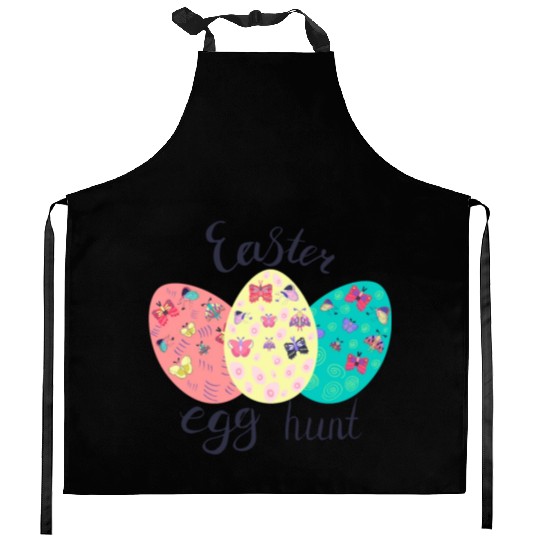Easter Egg hunt Sublimation Kitchen Aprons