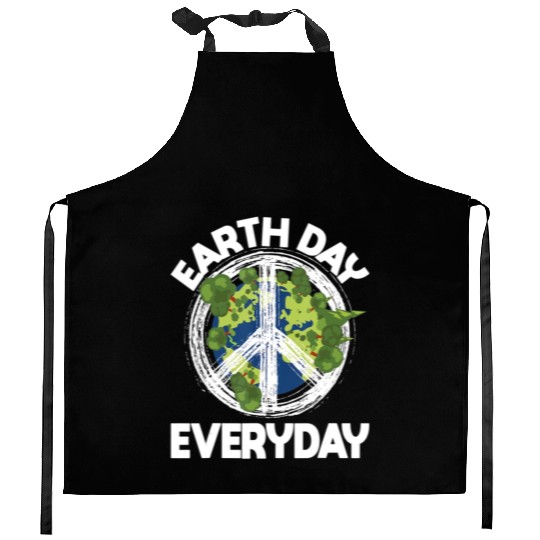 Earth Day Everyday Nature Lover Climate Change Kitchen Aprons