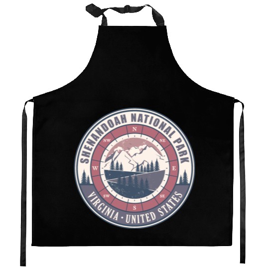 Shenandoah National Park Virginia US Hiking Kitchen Aprons