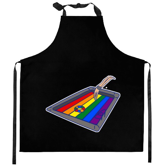 LGBTQ Rainbow Pride Swimming Pool Water Sports Kitchen Aprons