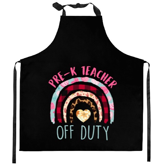 Preschool Kindergarten Teacher off duty teacher Kitchen Aprons