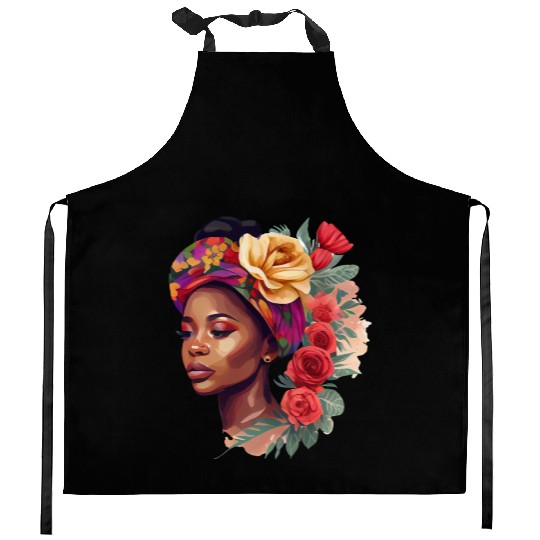 BLACK HISTORY MONTH Kitchen Aprons