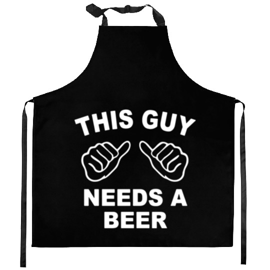 2018 Funny Needs A Beer Summer Hilarious Cool Kitchen Aprons