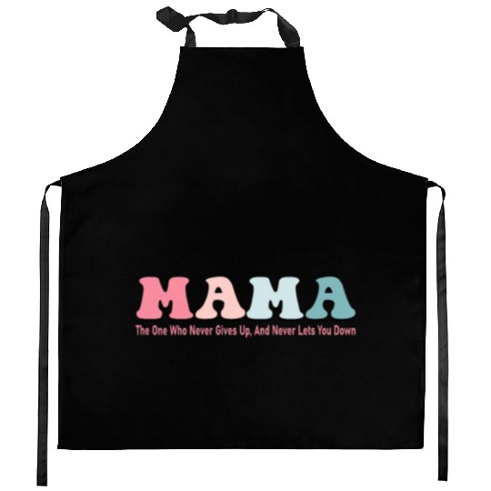 Sweet Mothers Day Greetings - I Love Mom Kitchen Aprons