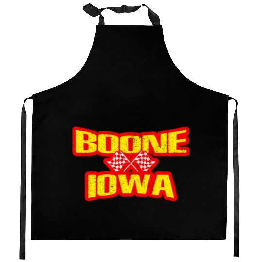 Boone Iowa IA Midwest Hobby Stock Modified Race Ca Kitchen Aprons