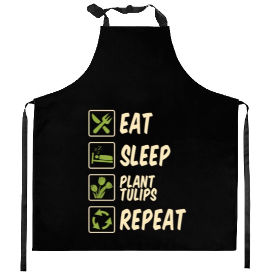 Tulip Gardening Tulips Kitchen Aprons