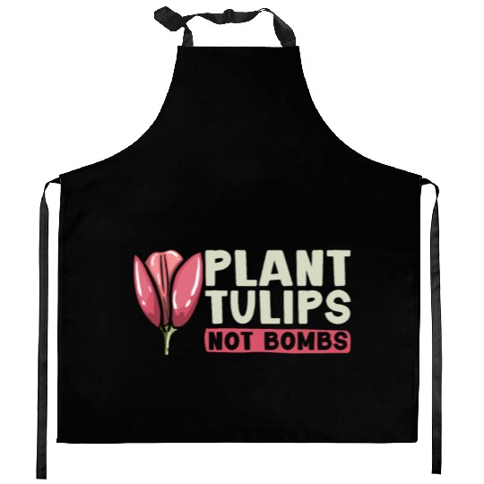 Tulip Gardening Tulips Kitchen Aprons