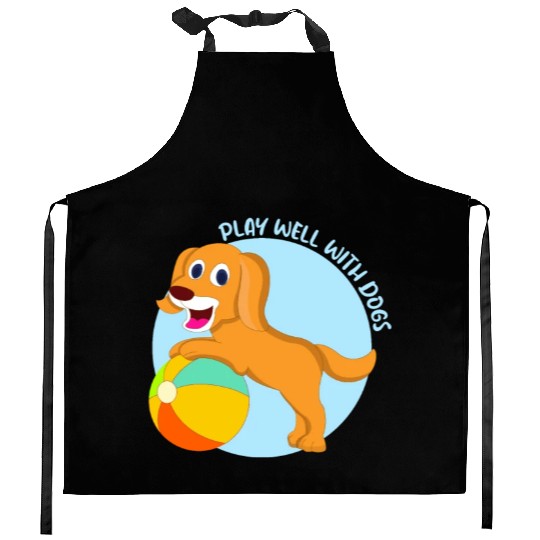 Dog Lover Puppy Breeder Animal Pet Dog Owner Kitchen Aprons