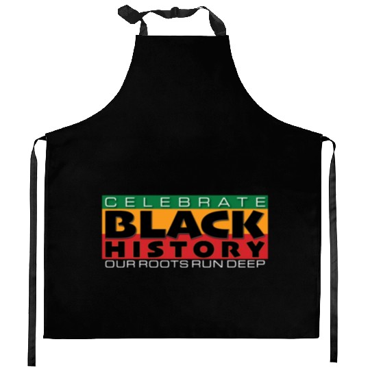 Celebrate Black History Kitchen Aprons