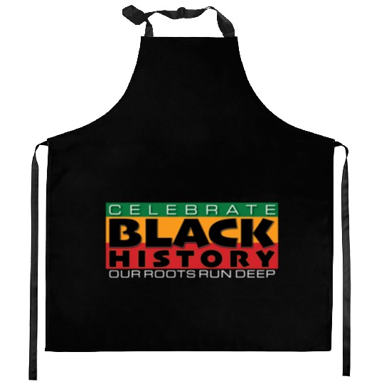 Celebrate Black History Kitchen Aprons