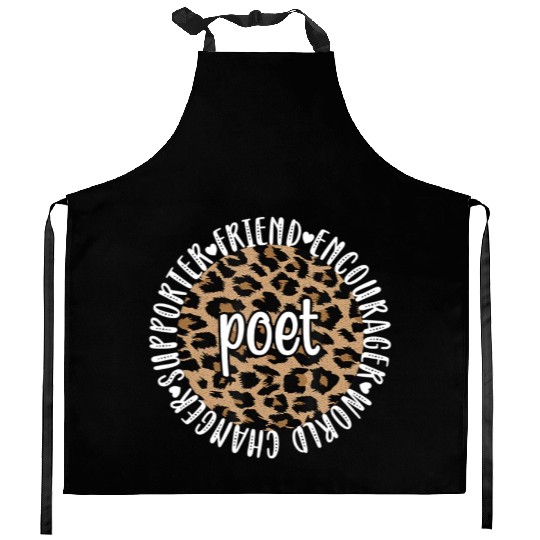 Poetry Poet Poetry Lover Poem Writer Kitchen Aprons