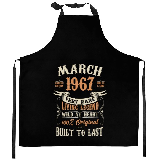 March 1967 Birthday Surprise Kitchen Aprons