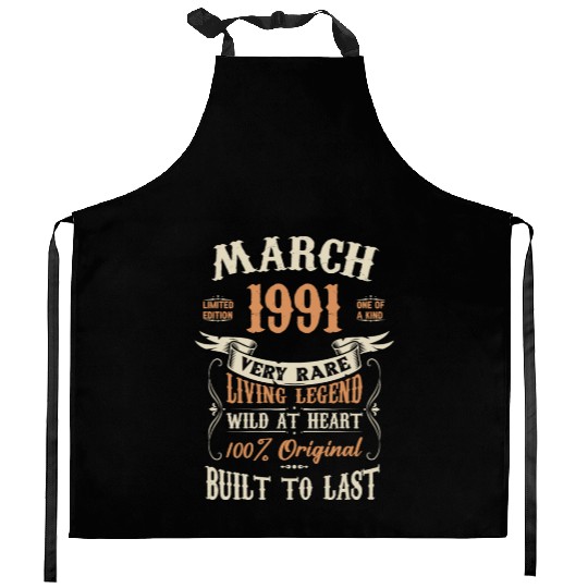March 1991 Birthday Surprise Kitchen Aprons