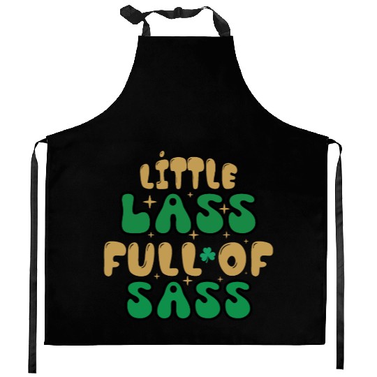 Little Patricks Day Sublimation Kitchen Aprons