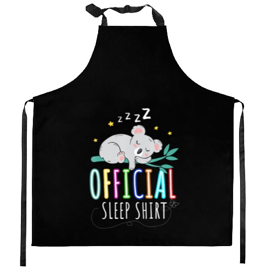 Official Sleep Kitchen Aprons pajamas nightgown kear T Shir