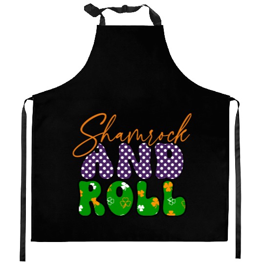 ShamrockPatricks Day Sublimation Kitchen Aprons
