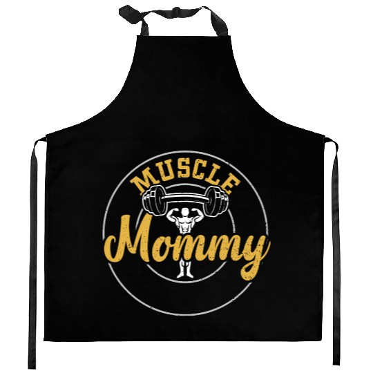 Muscle Mommy - Gym Kitchen Aprons