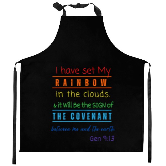 Rainbow, Chroma, Spectrum Splash, Colorburst Kitchen Aprons