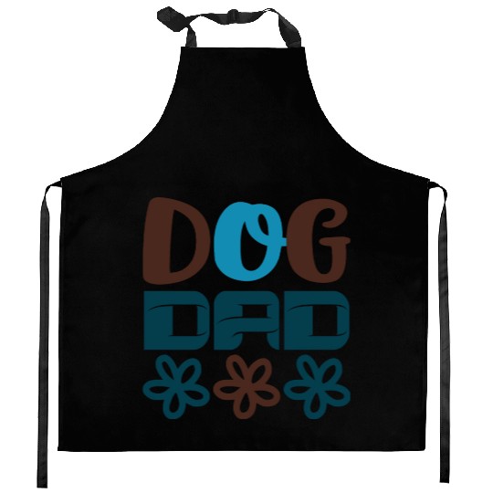 Dog dad Kitchen Aprons