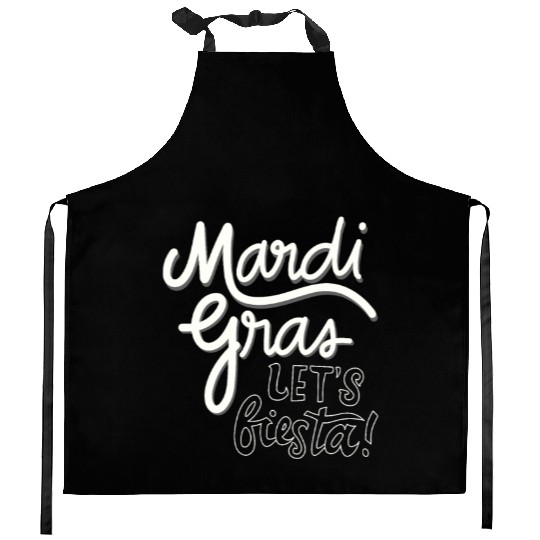 Mardi Gras Carnival Fiesta Party Louisiana New Orl Kitchen Aprons