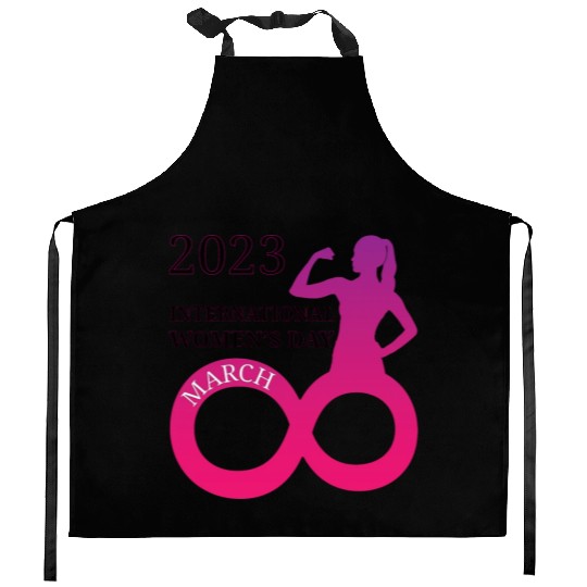 INTERATIONAL WOMEN'S DAY 8 MARCH 2023 For Women Kitchen Aprons