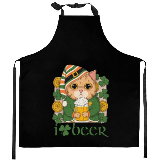 I Love Beer Kitchen Aprons