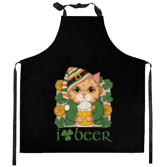I Love Beer Kitchen Aprons