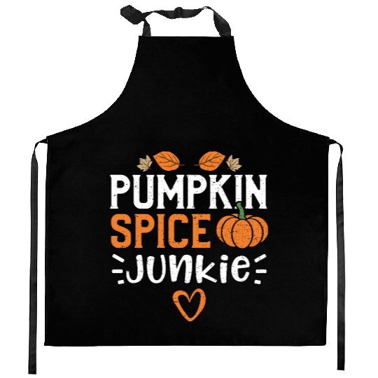 Pumpkin Spice Junkie - Pumpkin Kitchen Aprons