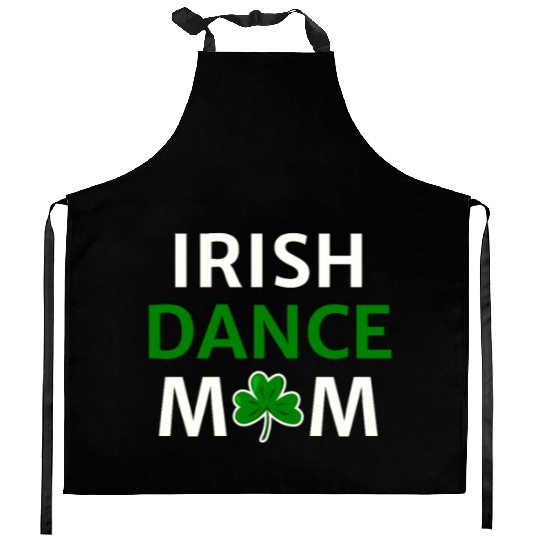 Irish Dance Mom St Patty's Day St Paddys Outfit Kitchen Aprons