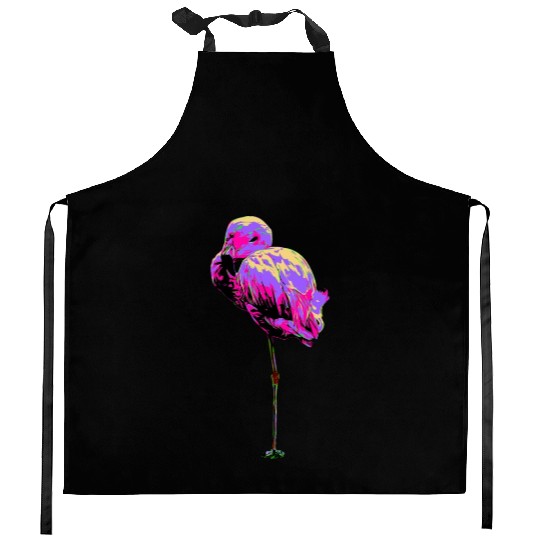 flamingo Kitchen Aprons