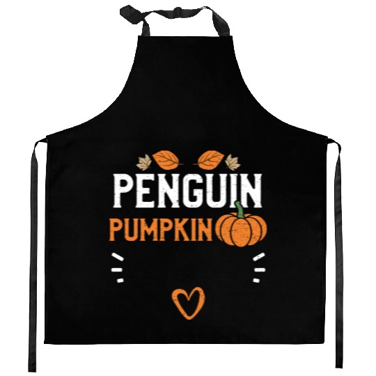 Penguin Pumpkin - Pumpkin Kitchen Aprons