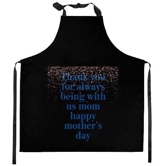 thank you mom Kitchen Aprons
