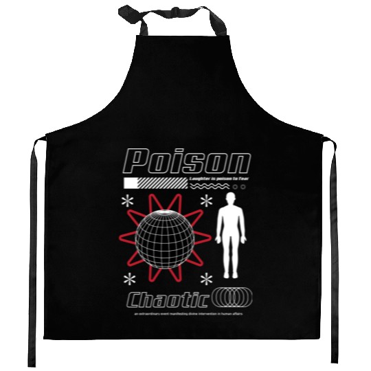 Streetwear Poison Kitchen Aprons Kitchen Aprons Kitchen Aprons