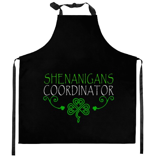 Shenanigans Coordinator St PDay Gnomes Green Proud Kitchen Aprons