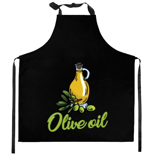 Olive Oil Kitchen Aprons