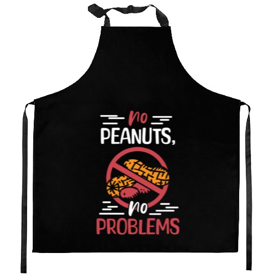 No Peanuts No Problems Peanut Allergic Kitchen Aprons