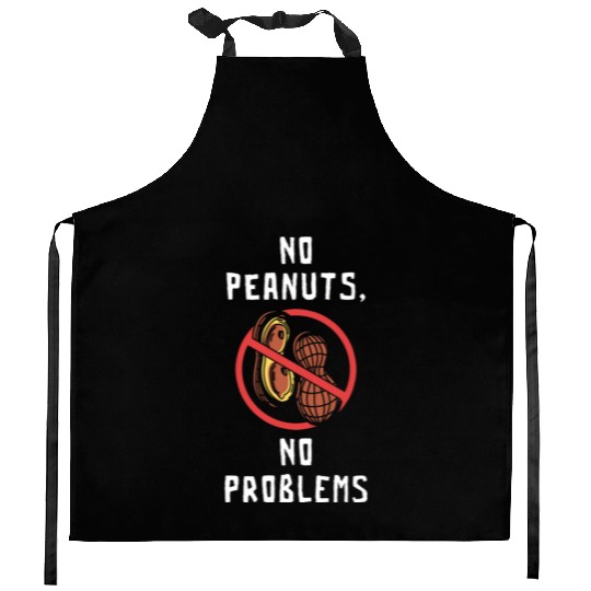 No Peanuts No Problems Peanut Allergic Kitchen Aprons