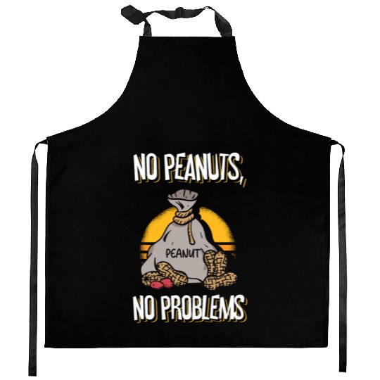 No Peanuts No Problems Peanut Allergic Kitchen Aprons
