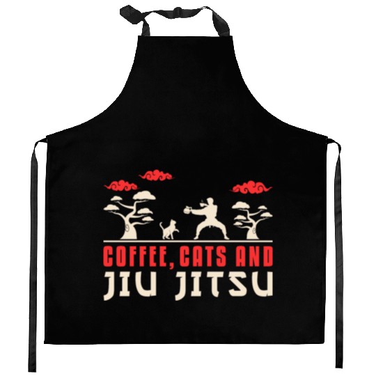 Brazilian Jiu Jitsu MMA Bjj Hugger Kitchen Aprons