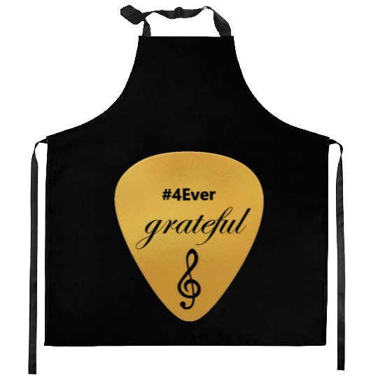 GRATEFUL GUITAR PIC Kitchen Aprons