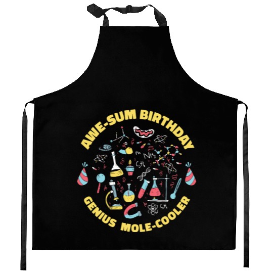 Science Theme Birthday Party Chemistry Scientist Kitchen Aprons